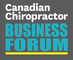 Canadian Chiropractor Business Forum